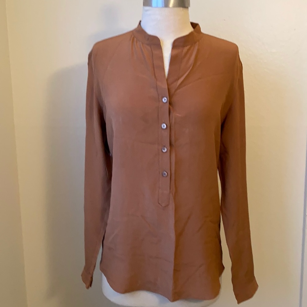 Stella Mccartney Silk Button Down Shirt 42